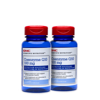 Coenzyme Q10 100mg - Twin Pack  | GNC